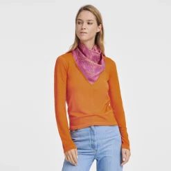 Chevaux Recto Verso Silk Scarf 70