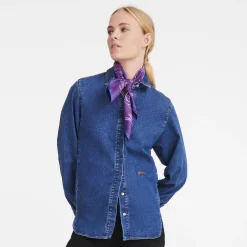Chevaux Recto Verso Silk Scarf 70