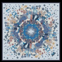 Collier De Fleurs Silk Scarf 90