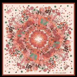 Collier De Fleurs Silk Scarf 90