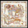 Foret Longchamp Silk Scarf 50