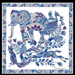 Foret Longchamp Silk Scarf 50
