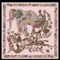 Foret Longchamp Silk Scarf 50