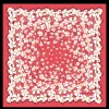 Hawaiian Flowers Silk Scarf 50