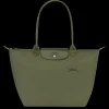 Le Pliage Green L Tote Bag
