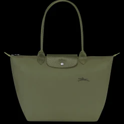 Le Pliage Green L Tote Bag