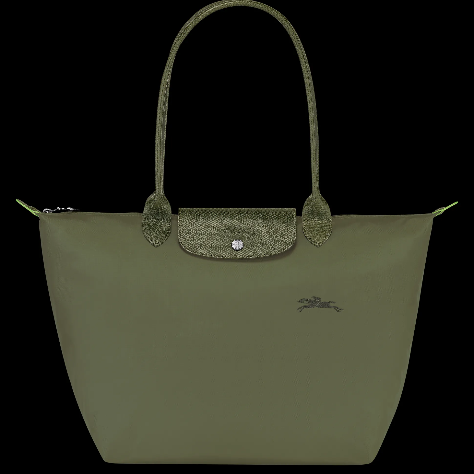 Le Pliage Green L Tote Bag