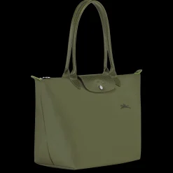 Le Pliage Green L Tote Bag