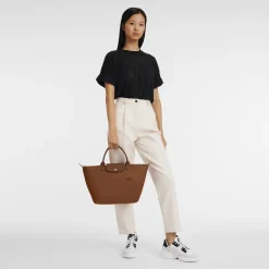 Le Pliage Green M Handbag