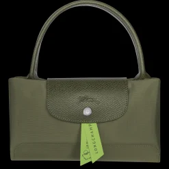 Le Pliage Green M Handbag