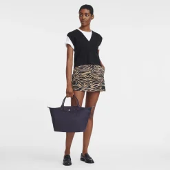 Le Pliage Green M Handbag