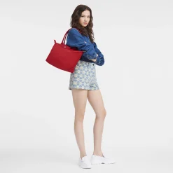 Le Pliage Green M Tote Bag