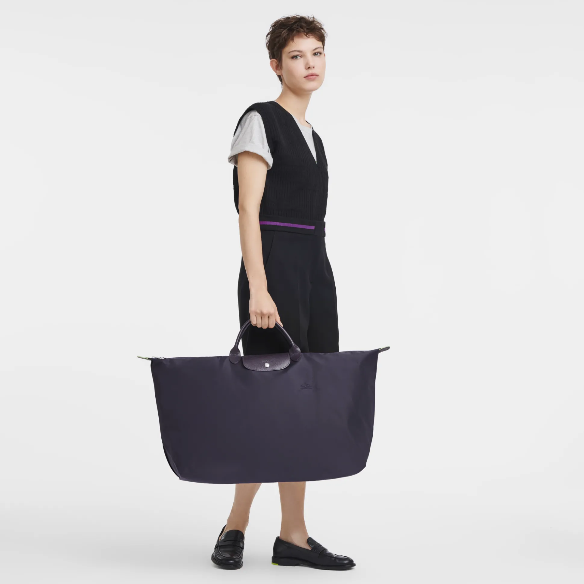 Le Pliage Green M Travel Bag