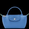 Le Pliage Green Pouch With Handle
