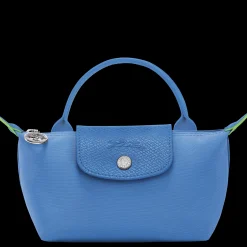 Le Pliage Green Pouch With Handle