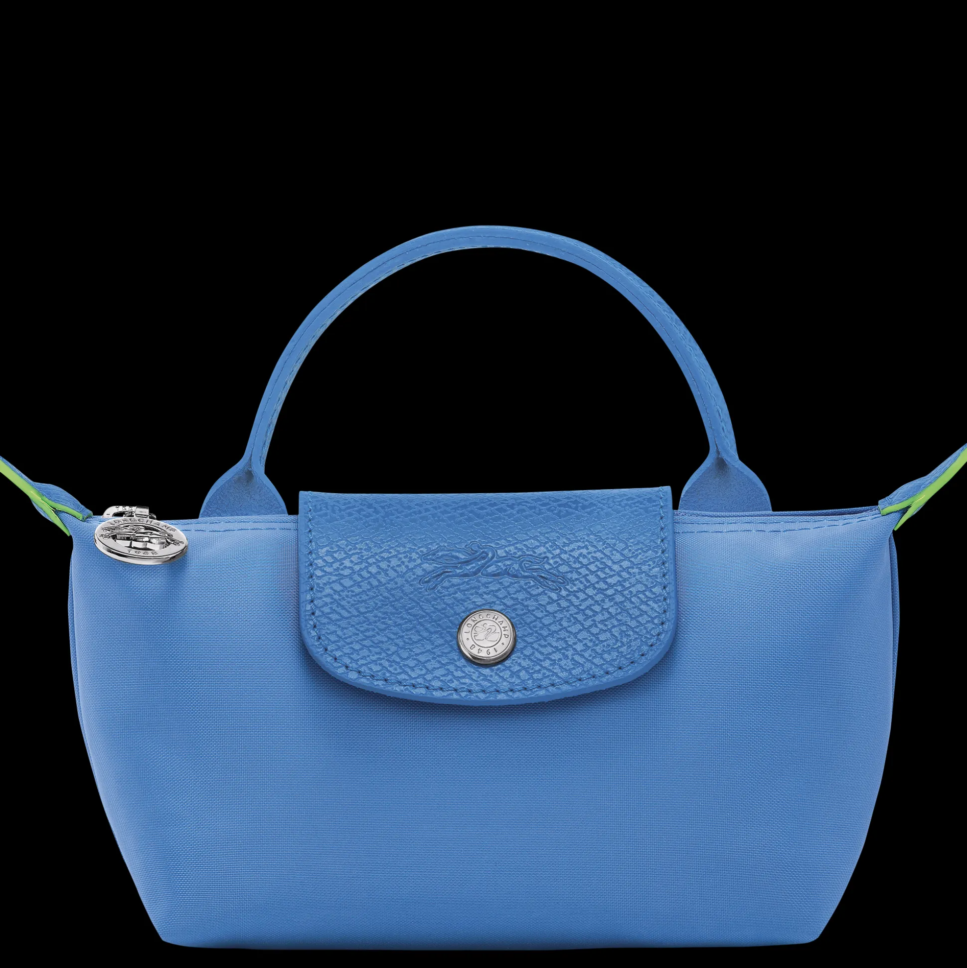 Le Pliage Green Pouch With Handle