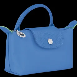 Le Pliage Green Pouch With Handle