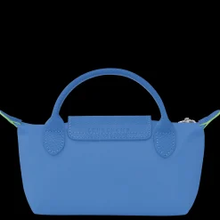 Le Pliage Green Pouch With Handle
