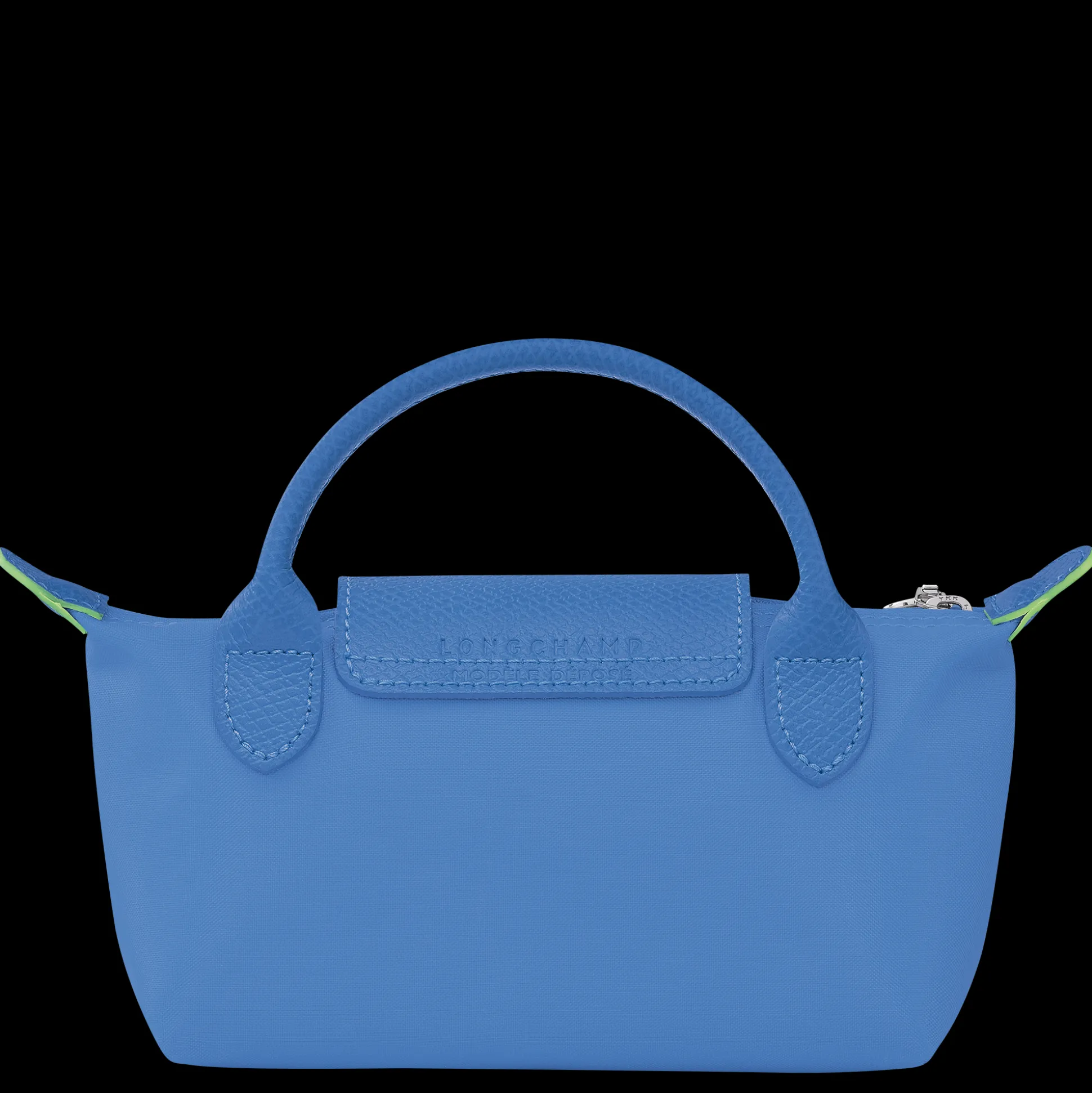 Le Pliage Green Pouch With Handle