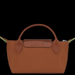 Le Pliage Green Pouch With Handle