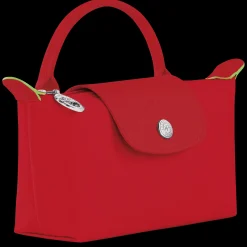 Le Pliage Green Pouch With Handle