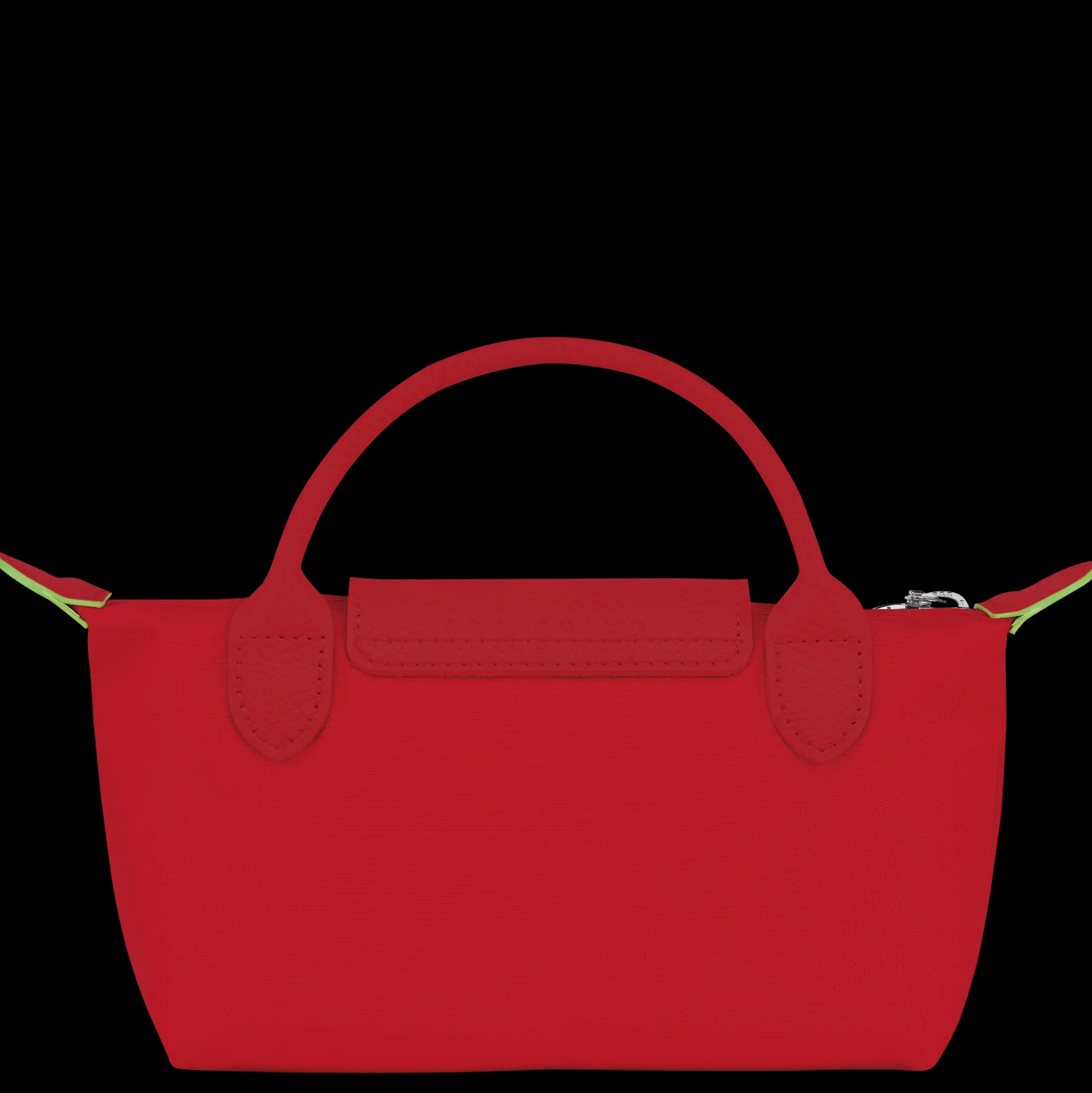 Le Pliage Green Pouch With Handle