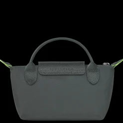 Le Pliage Green Pouch With Handle