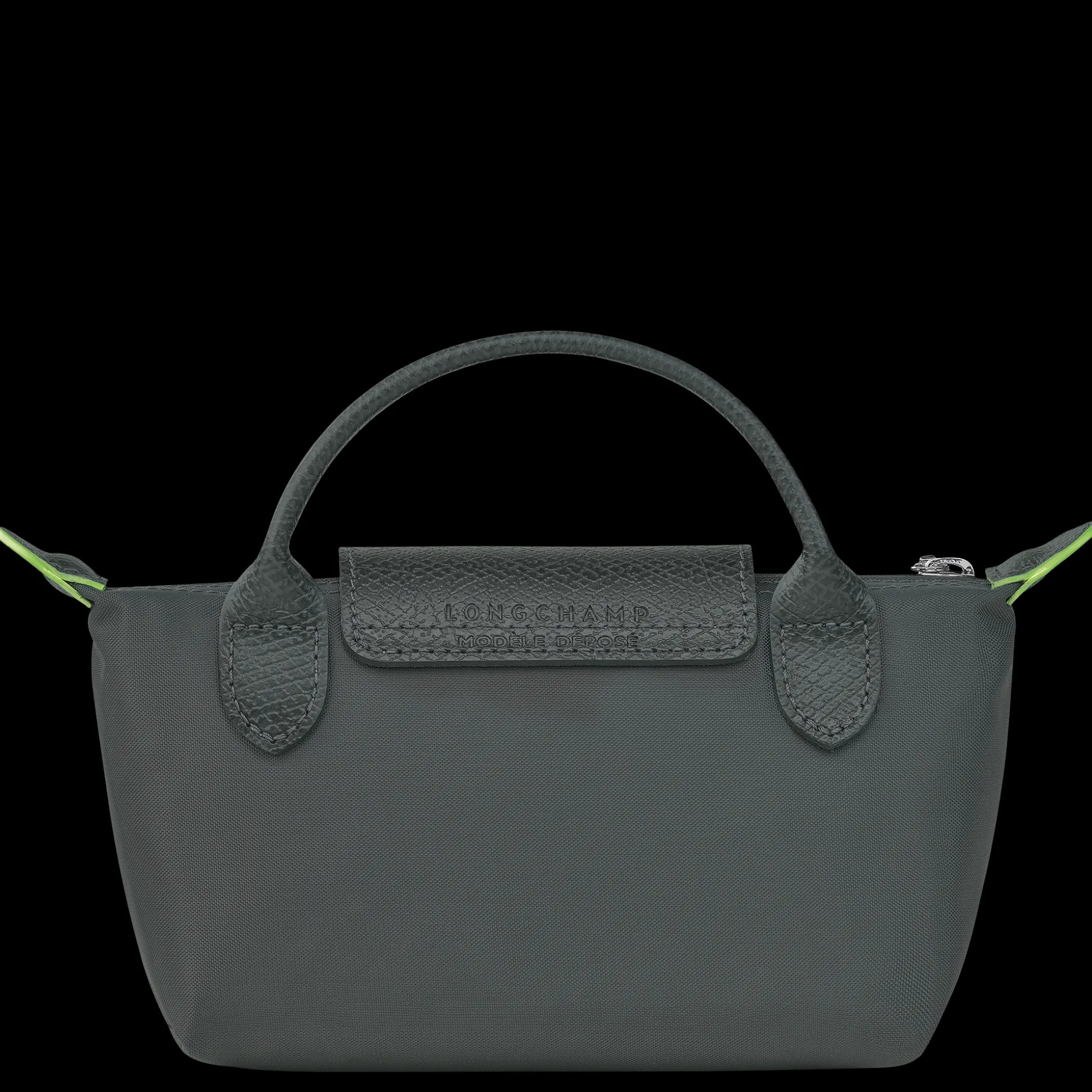 Le Pliage Green Pouch With Handle