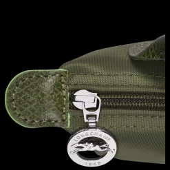 Le Pliage Green Pouch With Handle