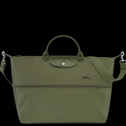 Le Pliage Green Travel Bag Expandable