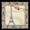 Le Pliage In Paris Silk Scarf