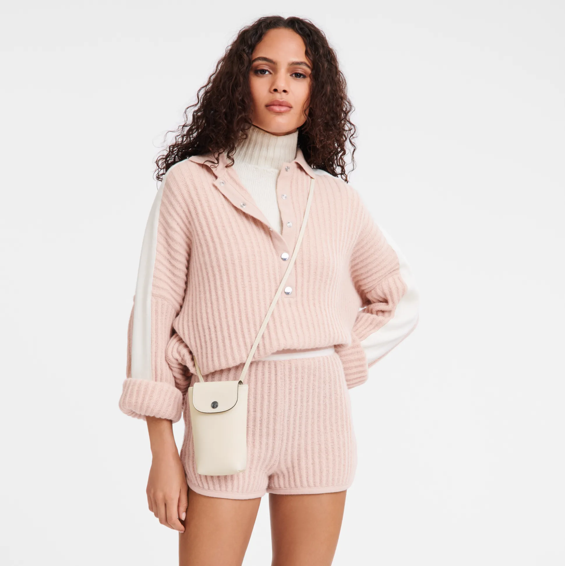 Le Pliage Xtra Phone Case With Leather Lace