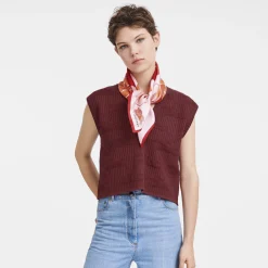 Longchamp University Silk Scarf 70