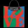 Longchamp X Robert Indiana L Handbag
