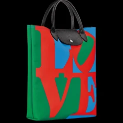 Longchamp X Robert Indiana L Handbag