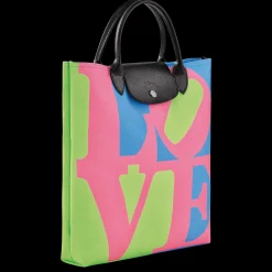 Longchamp X Robert Indiana L Handbag