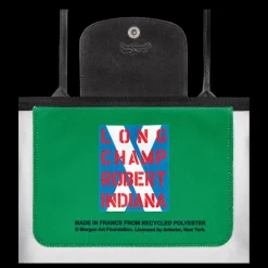 Longchamp X Robert Indiana M Tote Bag