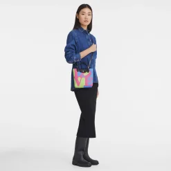 Longchamp X Robert Indiana Xs Crossbody Bag