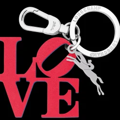 Longchamp X Robert Indiana Key Rings