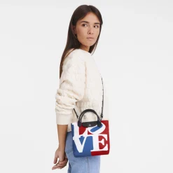 Longchamp X Robert Indiana Xs Crossbody Bag