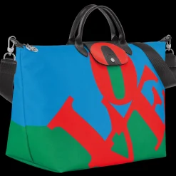 Longchamp X Robert Indiana Travel Bag