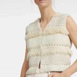 Sleeveless Cardigan